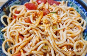 Tomato Egg Cucumber Noodles