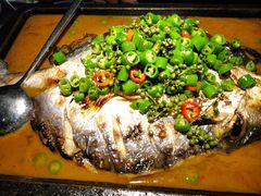 -探鱼·鲜青椒爽麻烤鱼(天一广场店)