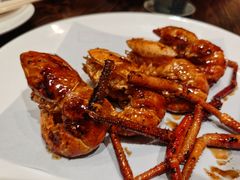 干煎美极罗氏虾-猪肉婆私房菜(华侨城店)