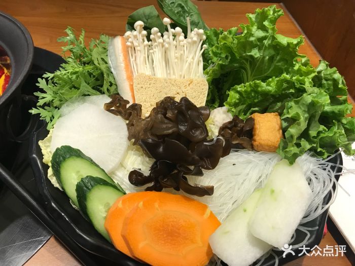 呷哺呷哺(保定华创国际店)蔬菜拼盘图片 - 第6张