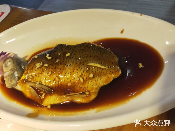 一路吃·新杭州杭幫菜(音樂噴泉店)西湖醋魚(一魚兩吃)圖片