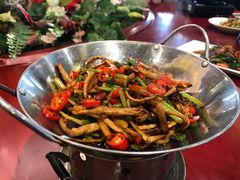 干锅茶树菇-香丰阁·烤鸭·川湘菜(清河店)