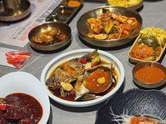 -草家酱蟹炭火烤肉店(珲春南路一店)