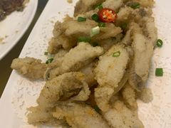 椒盐水电鱼-文仔海鲜馆