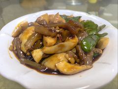 蛋白烧牛筋-西大酒店