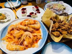 大虾烧白菜-1937青岛老味道·海肠捞饭·青岛菜(大鲍岛栈桥店)