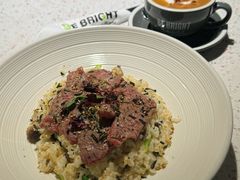 火炙澳洲牛肉蘑菇糙米烩饭-BE BRIGHT KITCHEN(正佳广场店)