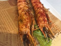 烤深海野生大虾-开海·红岛海鲜虾水饺(石老人店)