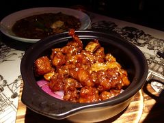 蒜香蜜汁排骨-绿茶餐厅(乐峰广场店)