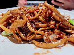 干炒茶树菇-绿茶餐厅(西湖银泰百货店)