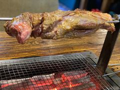 烤羊腿-柿子树炭烤羊腿(金台路店)