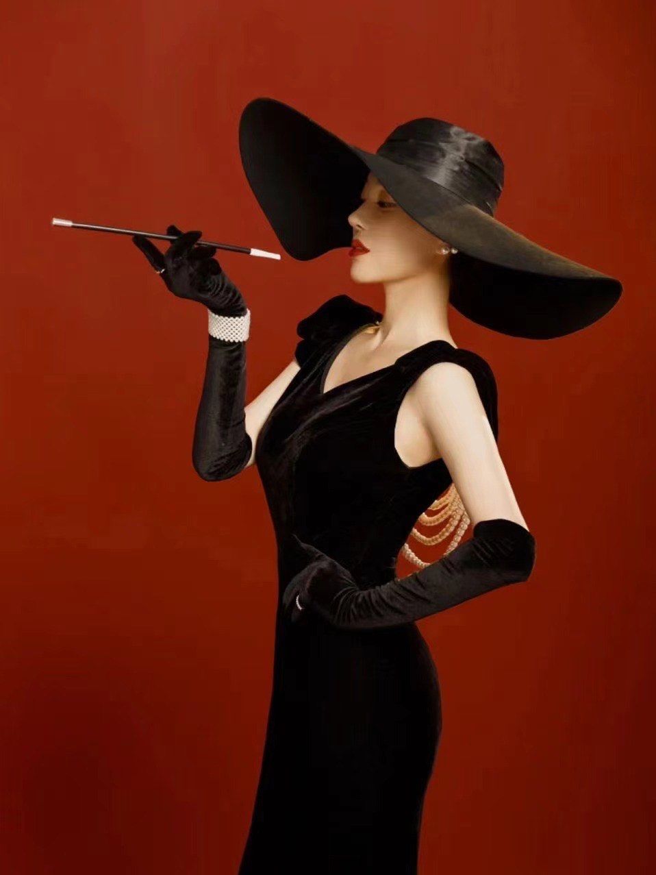 复古赫本风写真