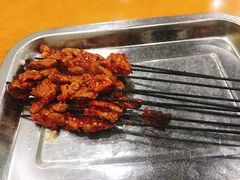 羊肉串-夏都地标马一刀烤肉美食城
