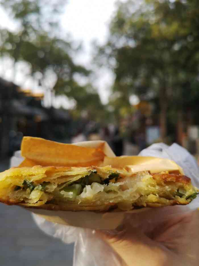 皮市街大油火烧-"打卡扬州皮市街大油火烧,一直是心心念念来.