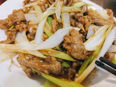葱爆羊肉-来顺成饭庄