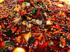 海鲜毛血旺-鹊华居·地道鲁菜·海鲜·融合味(大明湖店)