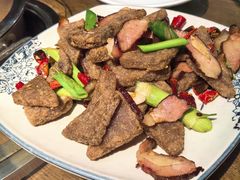 蕨粑炒腊肉-阿婉贵州苗家酸汤鱼(梅林店)