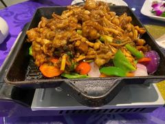 茶树菇牛蛙-欣旺·迎宾楼·百年无锡菜