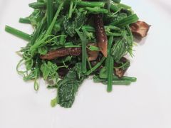 蘑菇丝瓜尖-静之湖湖畔餐厅