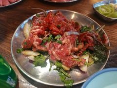 -明洞阿姨·韩式酱蟹烤肉·创意料理(三元桥店)