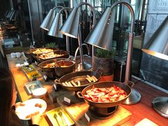 自助取餐区-上海柏悦酒店·世纪100牛排馆