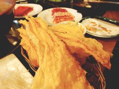 炸豆皮-裕德孚·非遗手切涮羊肉(东直门内大街店)