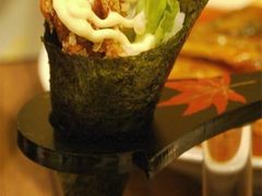 软壳蟹手卷-隐泉之语日式料理(王府中环店)