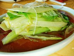 白灼罗马生菜-恭敬李·烤鸭(天坛北门店)