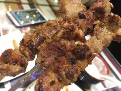 羊肉串-语言大学-清真食堂