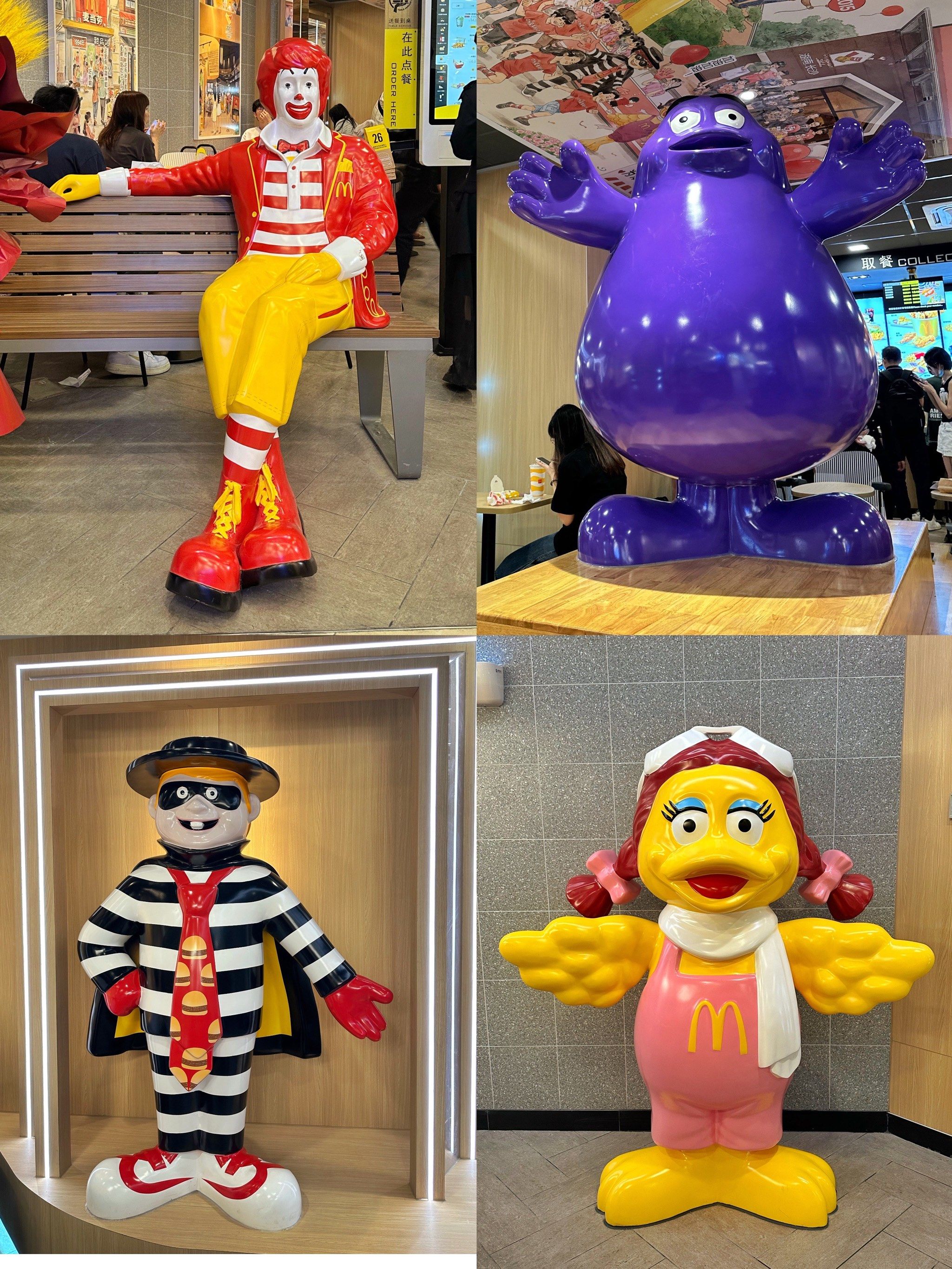 麦当劳叔叔,汉堡神偷,小飞飞,滑嘟嘟,
他们终于回来了!