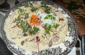 Egg Cream Bacon Pasta