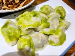鲜虾韭菜鸡蛋水饺-三姐妹餐厅(曲江店)