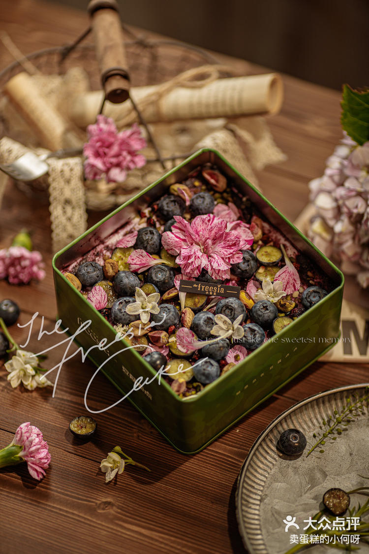 可可爱爱的小盒子蛋糕