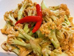 xo酱爆有机花菜-渔语鱼酸菜鱼新川菜(来福士店)