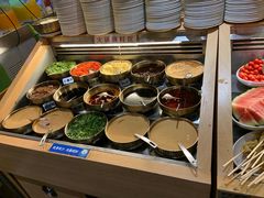 自助调料区-火炉火自助餐(悠唐购物中心店)