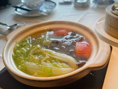 牛肉汤鲜菌浸高山菜-炳胜私厨(中达旗舰店)