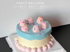 -卡比儿童蛋糕·心意定制·低脂零卡糖动物奶油FancyBALLOON(滨海店)
