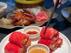 红米脆皮鲜虾肠-蝴蝶里·粤菜·点心(龙湖天街&滨江店)