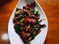 爆炒小黄牛肉-龙姐私房菜(和顺古镇店)