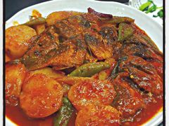 鲫鱼炖土豆-韩阳王石板烤肉