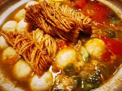 丝瓜鱼丸炖馓子-永安鱼庄·镇江菜(三店纬五路店)