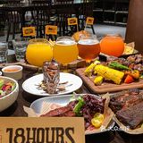 在郑州！坐1h火车来！就为边看乐队边吃碳烤