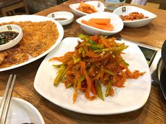 拌明太鱼-喇喇排骨火锅·传统韩式脊骨汤(望京西园总店)