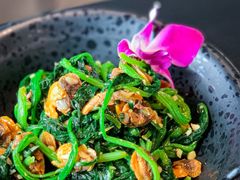 菠菜毛蚬子-吉力烤鳗