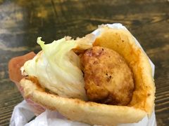 -小红车炸蛋葱油饼