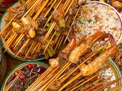 -拈签一笑黄牛肉辣卤串串