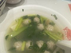 生氽丸子汤-子午路张记肉夹馍(兵马俑店)