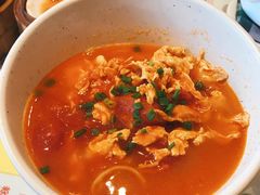 西红柿鸡蛋面-古井假日酒店-古井面馆•淮上豆府(长江东路店)