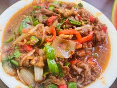 过油肉拌面-托克逊老四号餐厅