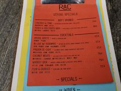 -RAC BAR(安福路店)